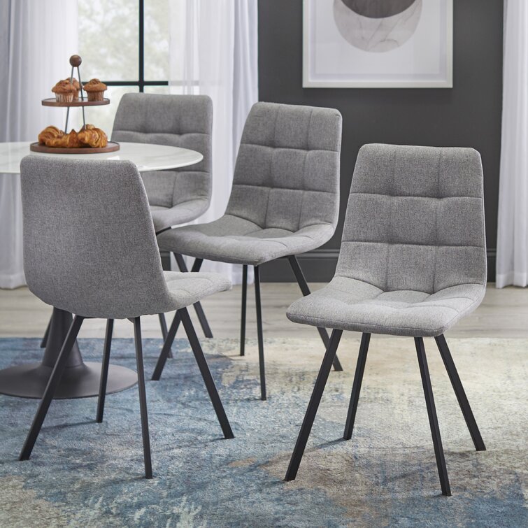 Wayfair gray 2024 dining chairs